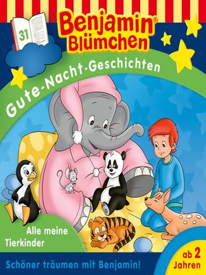 cover image of Benjamin Blümchen, Gute-Nacht-Geschichten, Folge 31